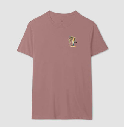 Camiseta Básica Palms 100% Algodão