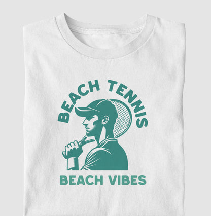 Camiseta Beach Tennis Vibes Algodão - Masculina