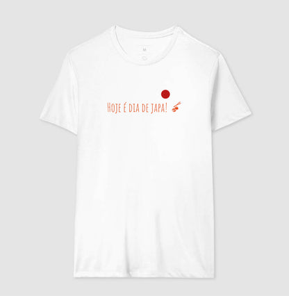Camiseta 100% Algodão Hoje é Dia de Japa