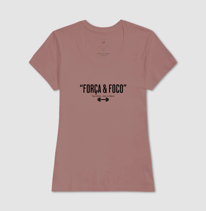Camiseta Força e Foco 100% Algodão