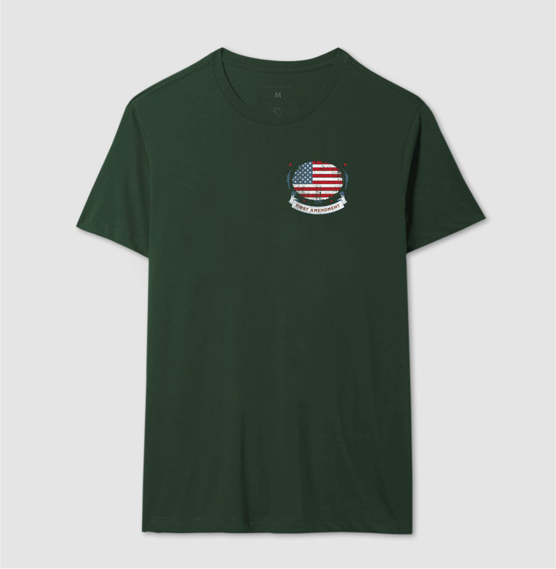 Camiseta 100% Algodão América