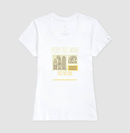 Camiseta Sinta essa Vibe 100%% Algodão