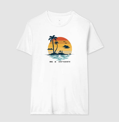 Camiseta Verão Brasil Algodão