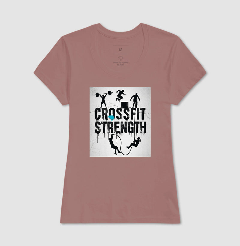 Camiseta 100% Algodão Premium Crossfit