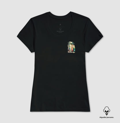 Camiseta 100% Algodão Peruano Surfboard