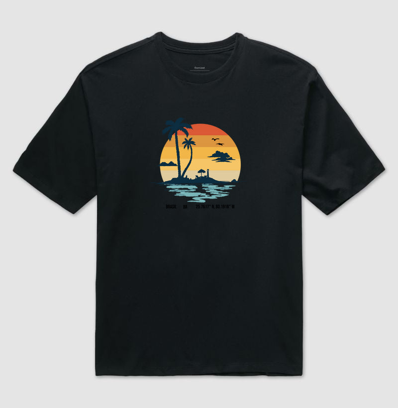 Camiseta Verão Brasil Algodão