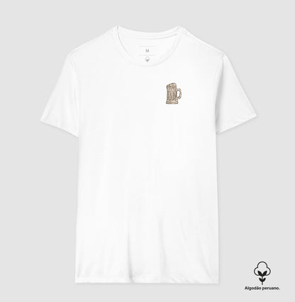 Camiseta 100% Algodão Peruano Beer
