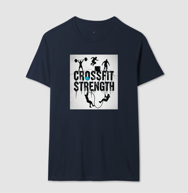 Camiseta 100% Algodão Premium Crossfit