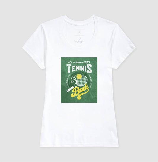 Camiseta Beach Tennis Rio de Janeiro Algodão