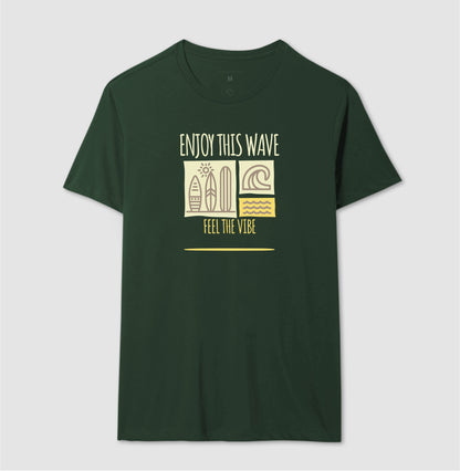 Camiseta Sinta essa Vibe 100%% Algodão