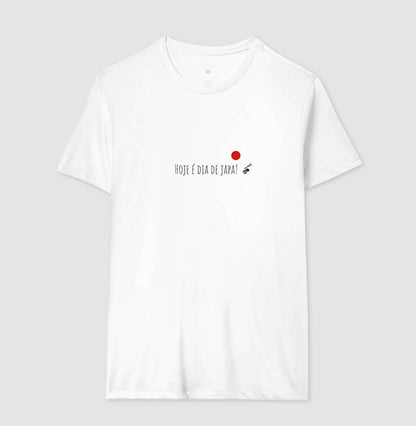 Camiseta Hoje é Dia de Japa 100% Algodão