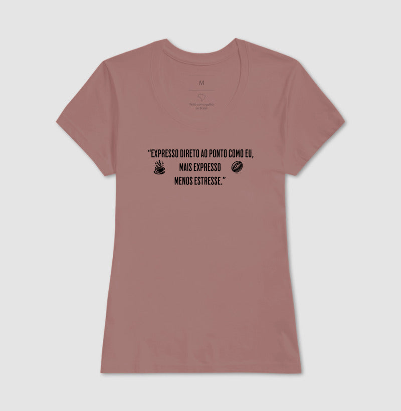 Camiseta Expresso a Essência do Café