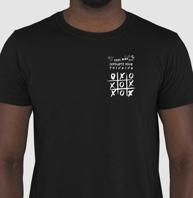 Camiseta 100% Algodão Mente Livre