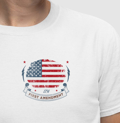 Camiseta 100% Algodão América