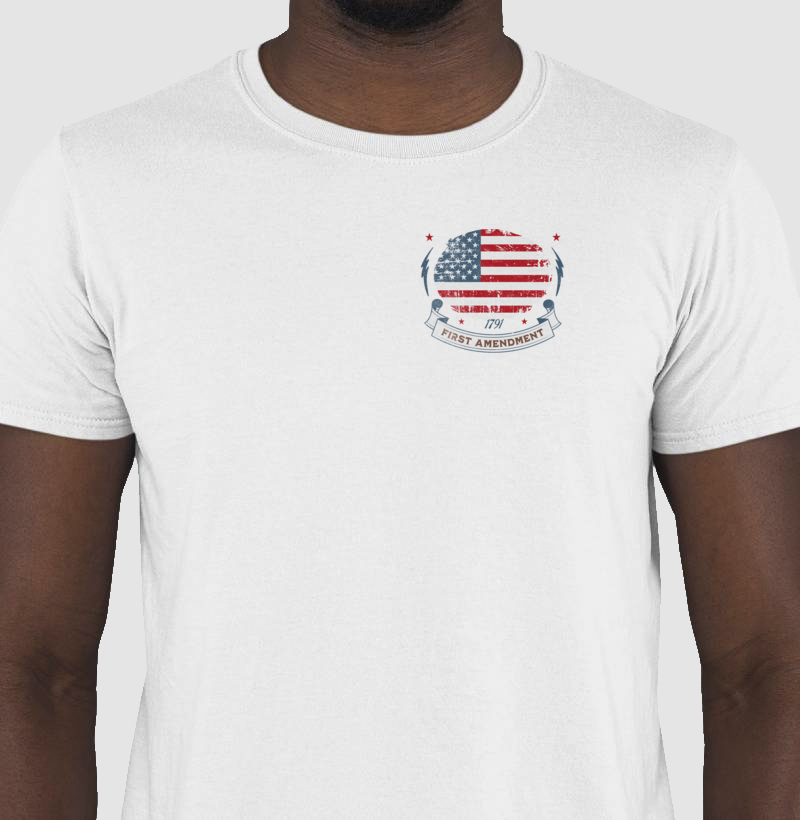 Camiseta 100% Algodão América