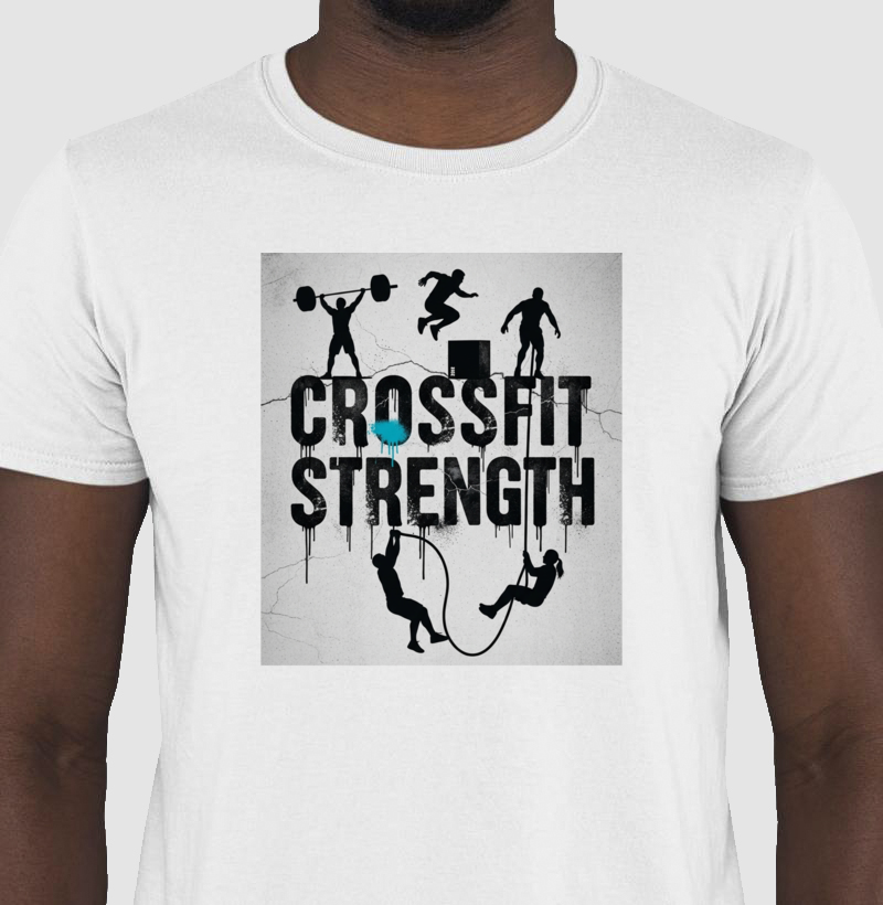 Camiseta 100% Algodão Premium Crossfit