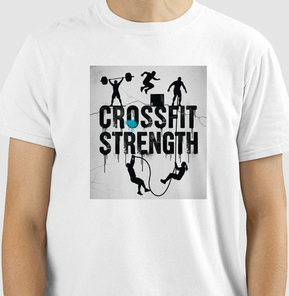 Camiseta 100% Algodão Premium Crossfit