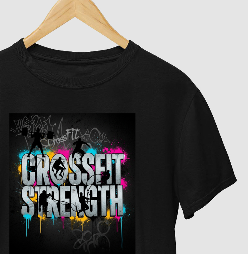 Camiseta 100% Algodão Premium CrossFit