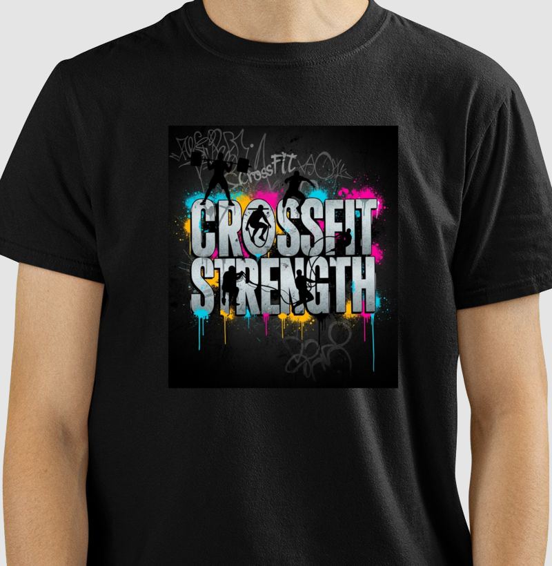 Camiseta 100% Algodão Premium CrossFit