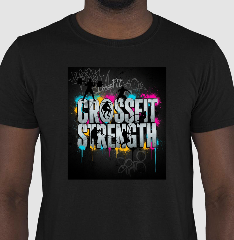 Camiseta 100% Algodão Premium CrossFit