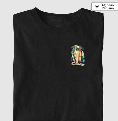 Camiseta Básica Palms Algodão Peruano